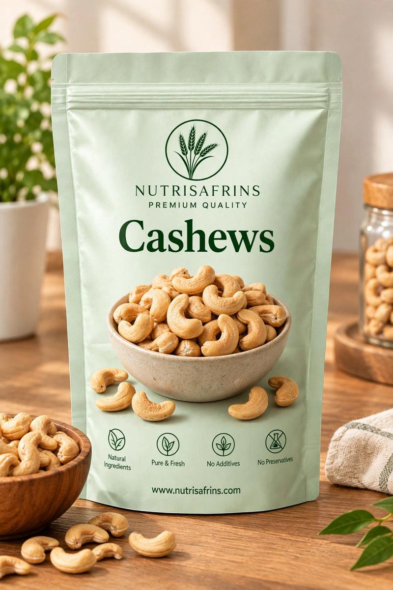 NutriSafrins Premium Cashews